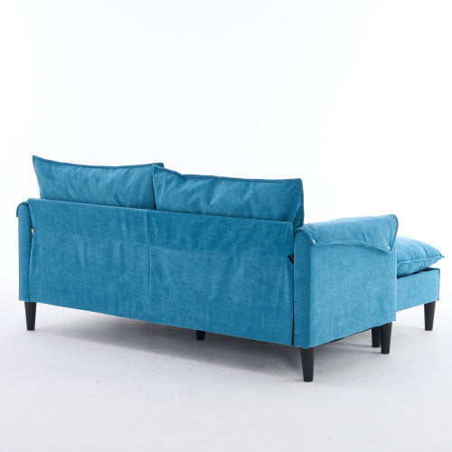 UrbanEase – Convertible 2-Seater Sofa with Storage & Footstools
