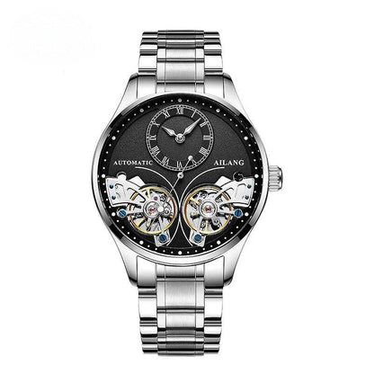 Double tourbillon luminous mechanical watch