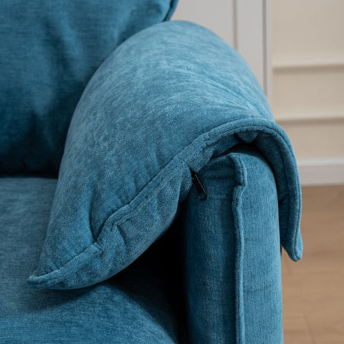 UrbanEase – Convertible 2-Seater Sofa with Storage & Footstools