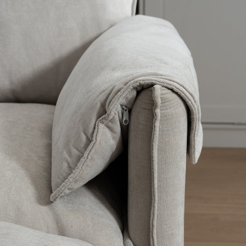 UrbanEase – Convertible 2-Seater Sofa with Storage & Footstools