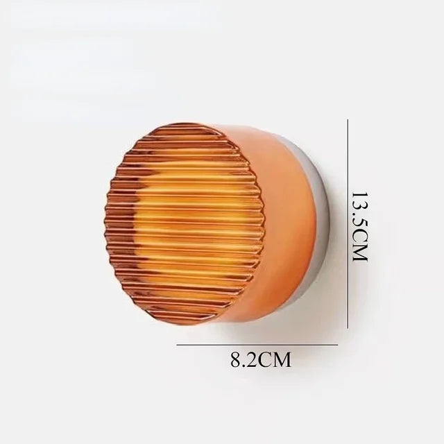 OrbiLumina - Modern round wall light