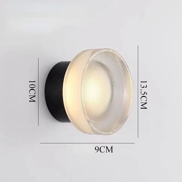 OrbiLumina - Modern round wall light