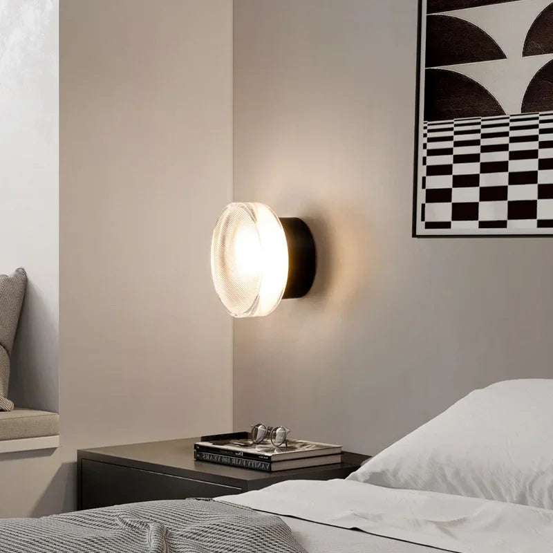 OrbiLumina - Modern round wall light