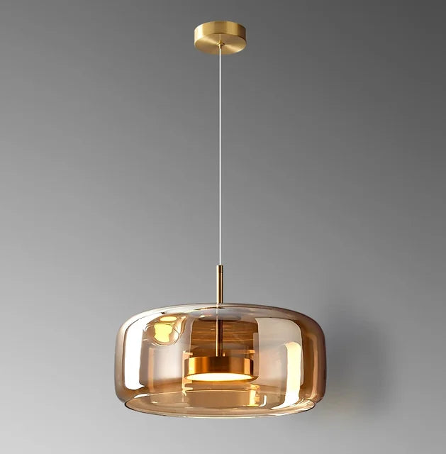 SleekChic – Modern glass dome chandelier for stylish rooms