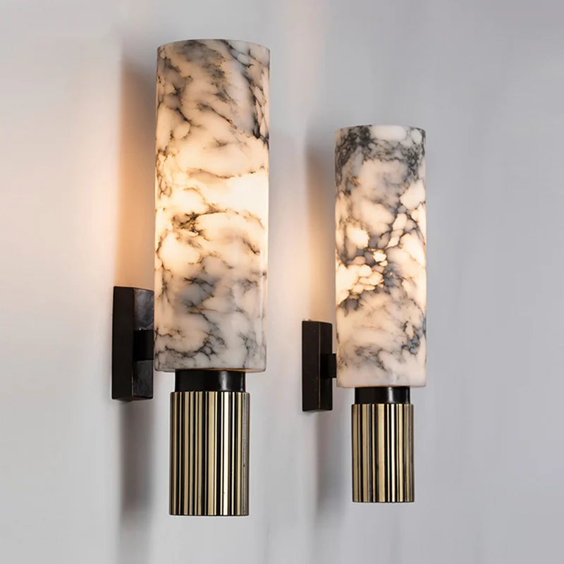 LuxeMarble - Marble Wall Lamp