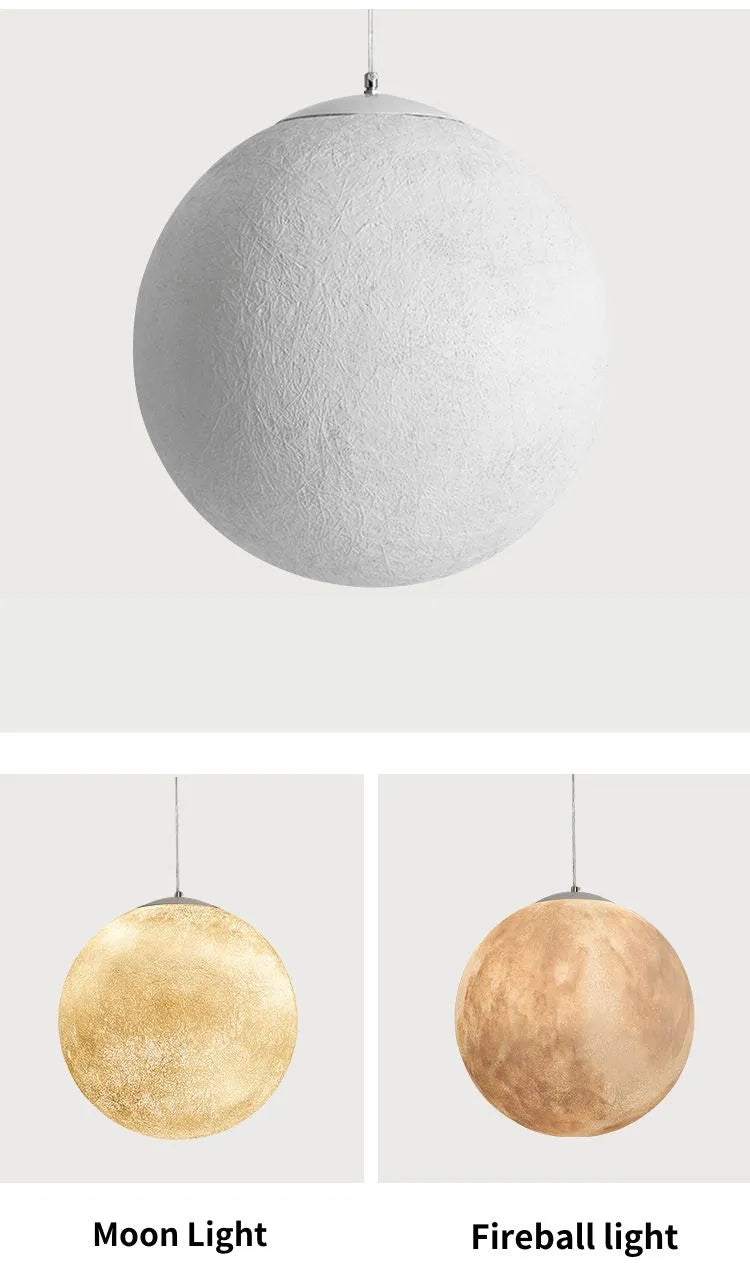 SimplicityMoon – Nordic moon pendant lamp for a stylish ambience