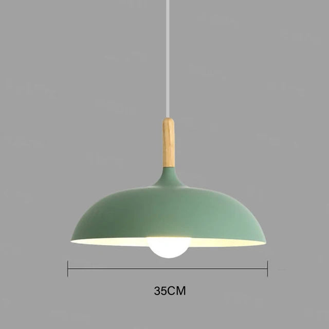 NordicOak – LED ceiling light made of oak in Scandinavian design