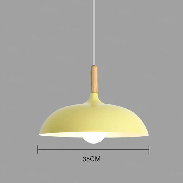 NordicOak – LED ceiling light made of oak in Scandinavian design