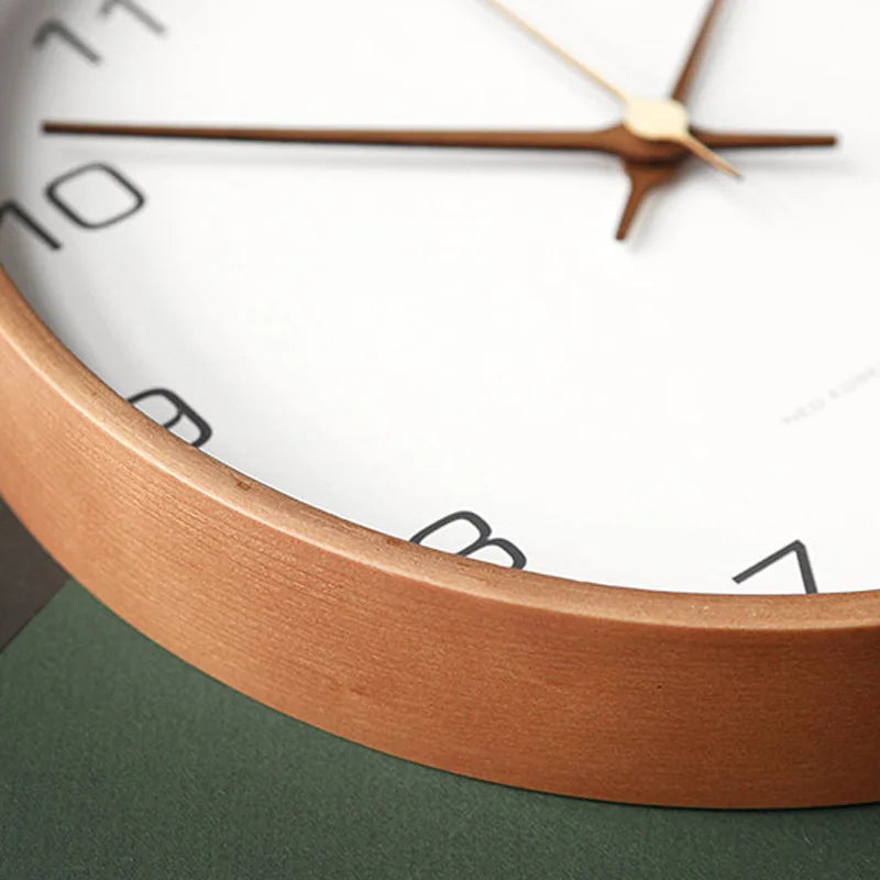 TranscendTime | Wall clock made of wood and glass