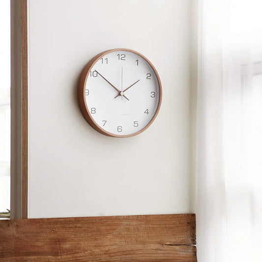 TranscendTime | Wall clock made of wood and glass