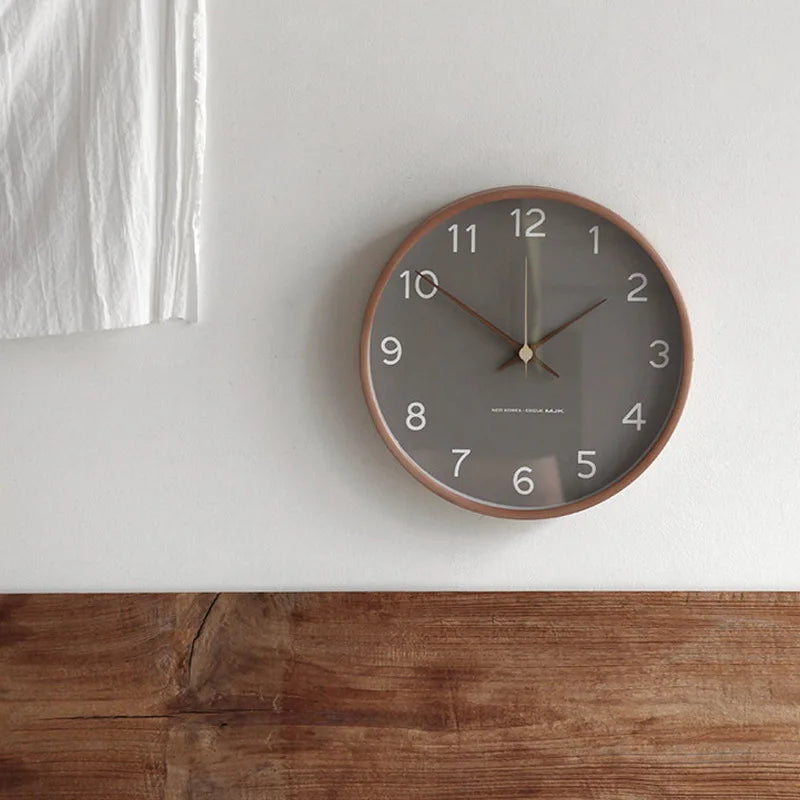TranscendTime | Wall clock made of wood and glass