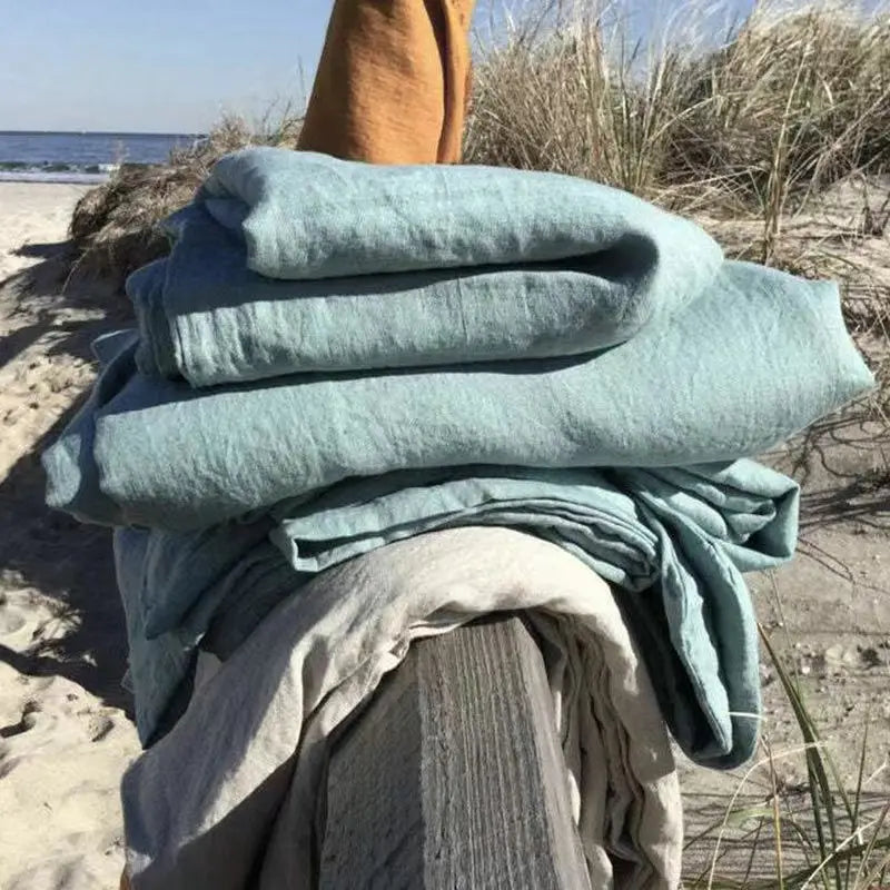 BreathEasy | Breathable bed sheets made of pure linen