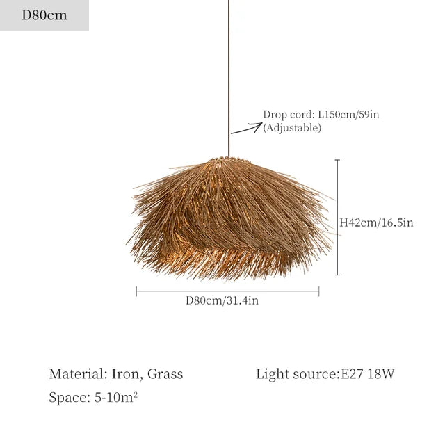 BroomGlow - Grass Pendant Lamp